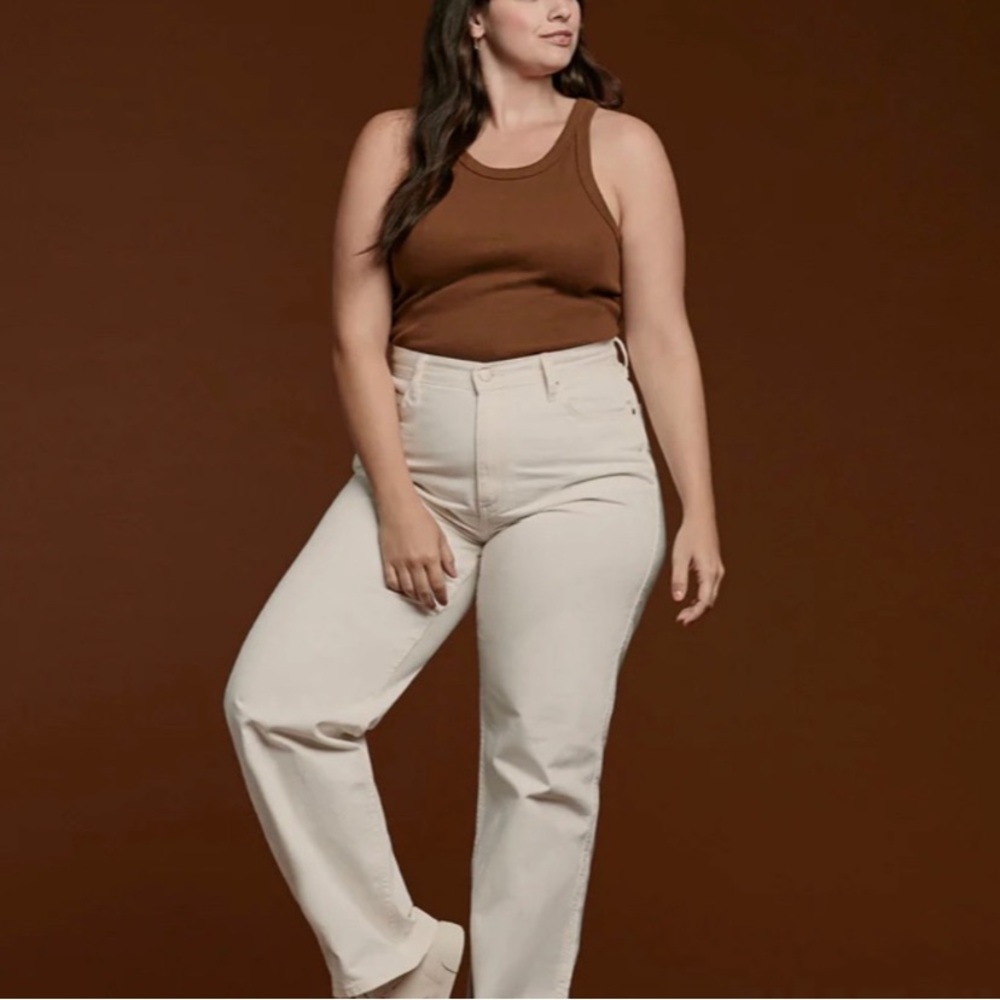 Nuuds essential rib tank top